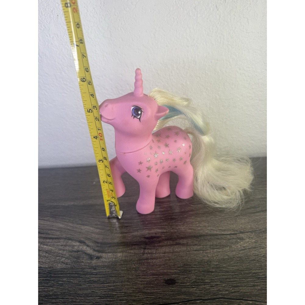 Vintage My Little Pony 1987 G1 Pink Unicorn Twice as Fancy Milky Way - Picture 2 of 15